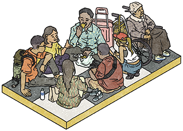 インドネシアのだべり文化「ノンクロン」